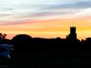 Nightfall over the church