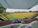 View from the front of our tent