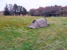 Camping field. i was the only camper as it was november.