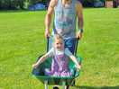 Returning the wheelbarrow