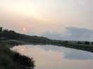 Sunset over the river to finish off a beautiful weekend!