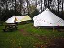Glamping section
