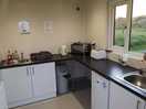 Small, spotless kitchen