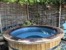 Hot tub or cool tub if it’s 30 degrees day like it was for us