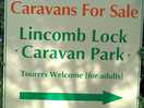 Entrance sign