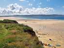Gwithian beach 11 miles away