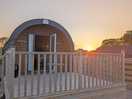 Sunset view if the pod.