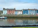 Aberaeron harbour.