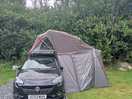 Roof tent pitch