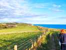 Cliff top coastal path