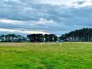 Field behind pitch