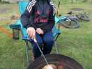 Marshmallow toasting