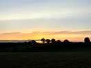 Sunset.