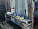 Washing up area