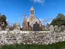 Church partly built with stones from hadrians wall