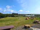 View of the campsite from the facilities area.
