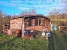 Tilly's cabin in the morning sun