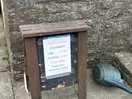 Fire pit for rent in the site