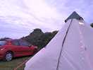 Tent all set up.