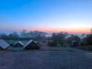 Sun was just rising