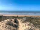Beach behind campsite, approx 20 minute walk