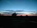 Sunset.