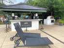 Bar and sun loungers