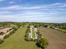 Drone view of site