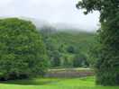 Misty morning hills