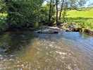 Deeper part of the river and lovely to cool off in