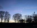 Night sky at the old brick kiln