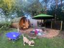 The pod featuring our doggy