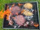 South penquite’s own minty lamb burgers