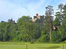 Hoddom castle from the golf course