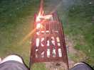 Beautiful evening spent around the firepit.