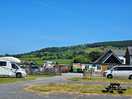 View towards the pub and beer gaden