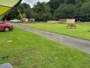 View from outside my tent on the electric pitches