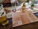Bar menu