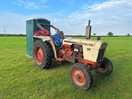 Our boy enjoying the owners tractor