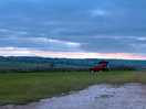 Not my vehicle. i was camped behind where i took this picture from. just a lovely view