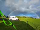 Double rainbow, not quick enough to add the treble!