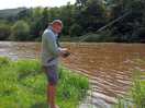 Lovely private part of river for fishing