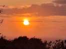 Sunset from motorhime pitch
