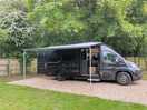 Set up on site - under sticky tree