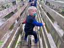 Bridge over the river wyre over looking stepping stones restaurant