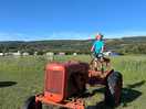 Couple of tractors for the kids to play on