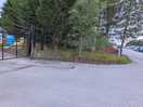 Camping pitches next to water treatment works