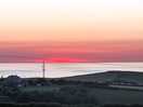Sunset over the atlantic