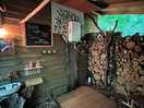 Bluebell shepherd's hut