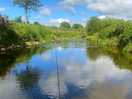 River callan 5minute walk from the campsite, plenty trout rising